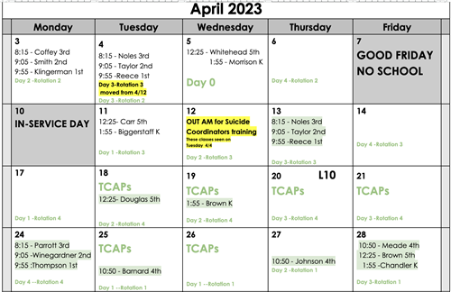 April